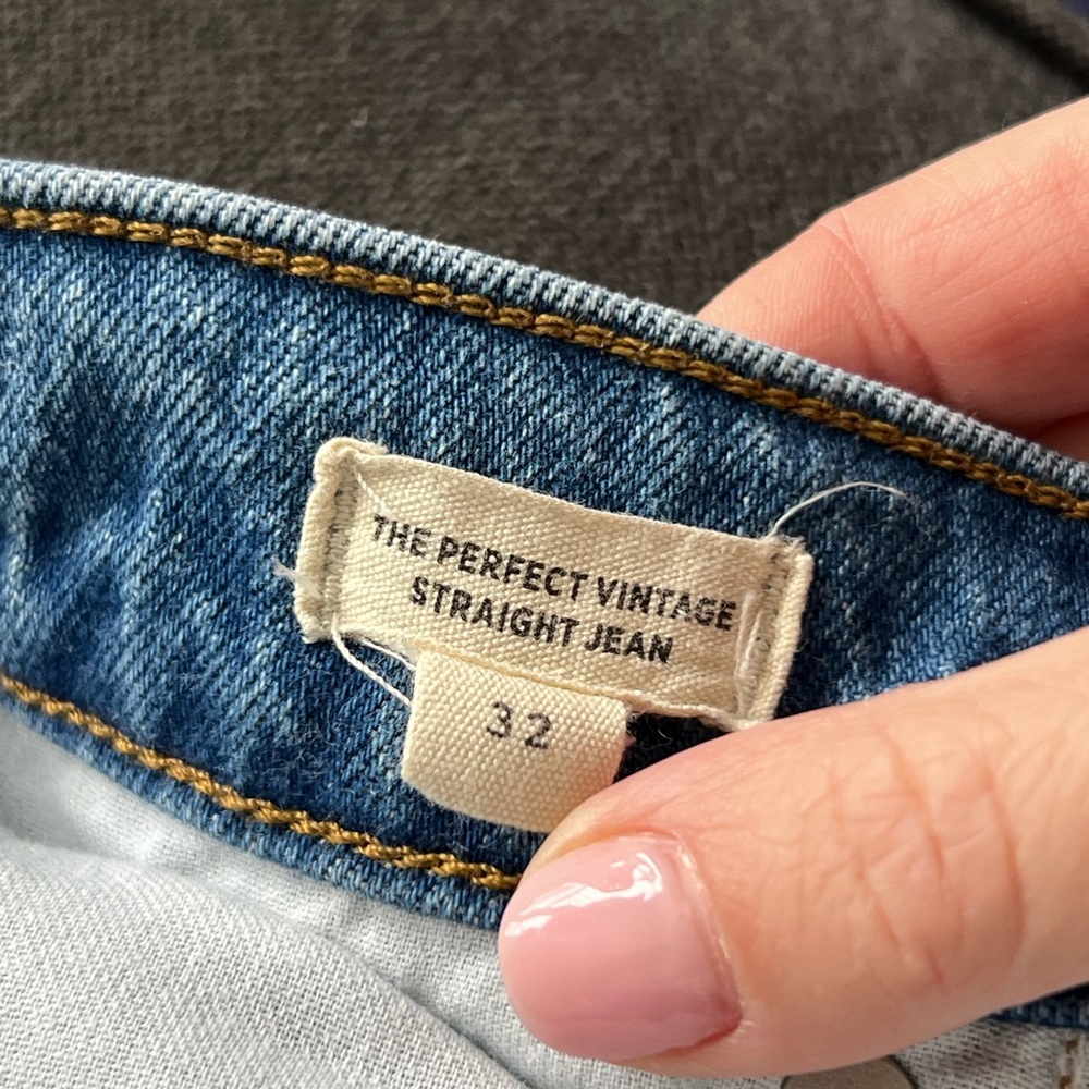 Madewell Perfect Vintage Straight Jeans